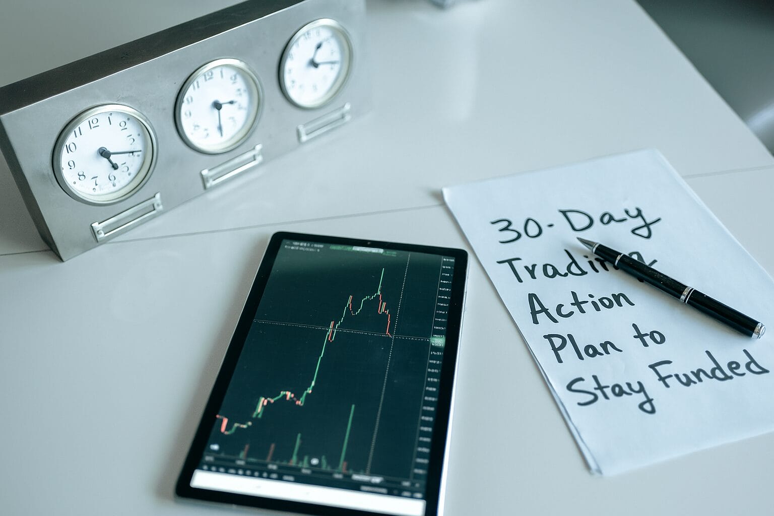 30-Day Trading Action Plan to Stay Funded